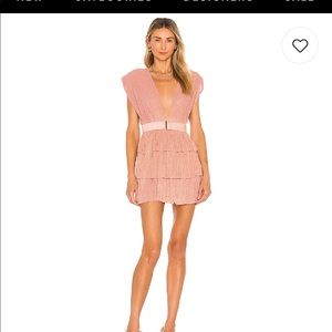 COPY - Sabina Musayev Skylar Mini Dress in Peach